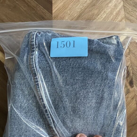 True Religion Rocco Jeans‎ Moto Ribbed Denim Relaxed Skinny Mens 34x32 New - Picture 9 of 9